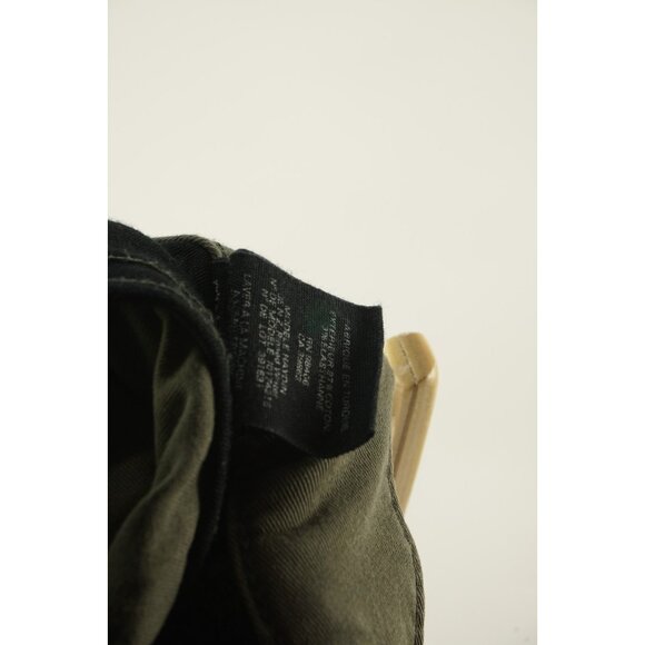 Theory Haydin Straight Slim Fit 5 Pocket Pants Mens 30 x 32 Green Twill Stretch - Picture 8 of 10